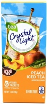 Crystal Light Peach Iced Tea 1.5oz 42g makes 12 Quarts